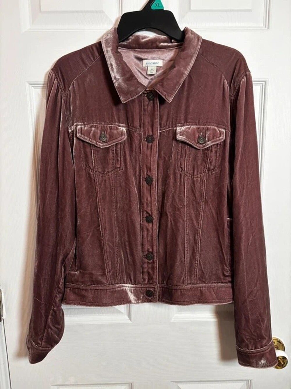 Sundance Crushed Velvet Jacket - Picture 1 of 6